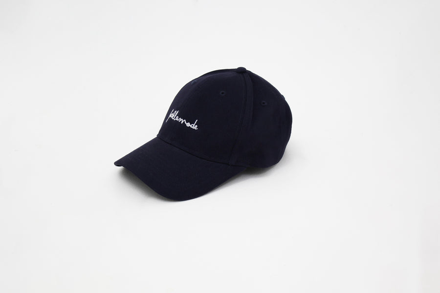 Premium Handwriting Cap - Navy Blue