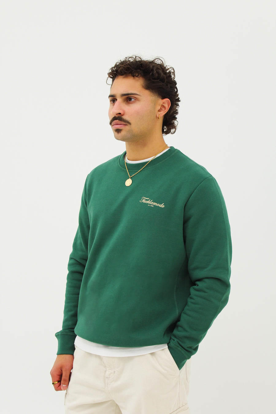 Script FLM Crewneck - Green