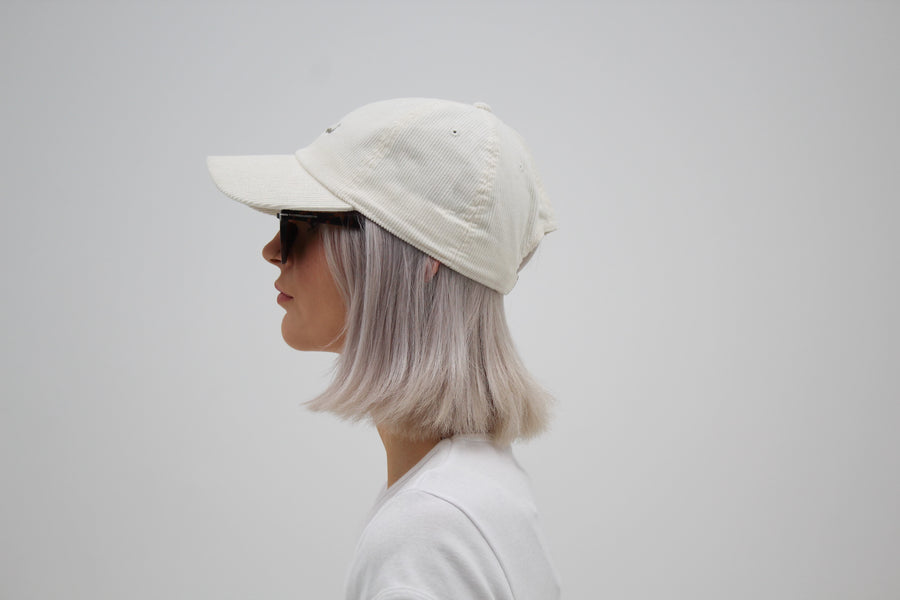 Corduroy cap - Off White