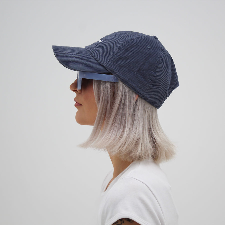 Corduroy Cap - Denim Blue