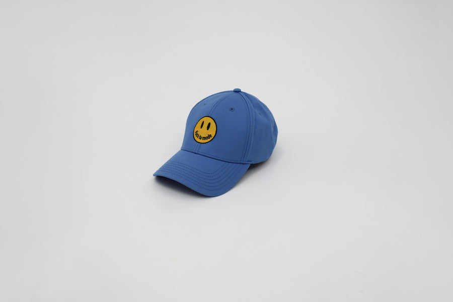 Smiley Face Cap - Blue