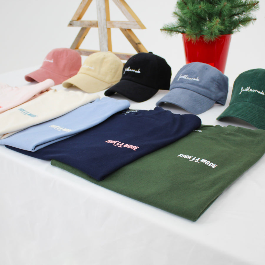 Ensemble Oversize Classic T-shirt + Corduroy Cap