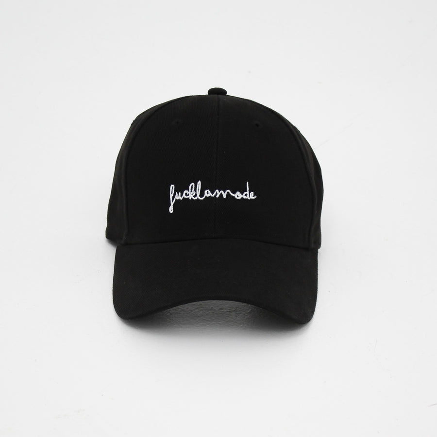 Premium Handwriting Cap - Black