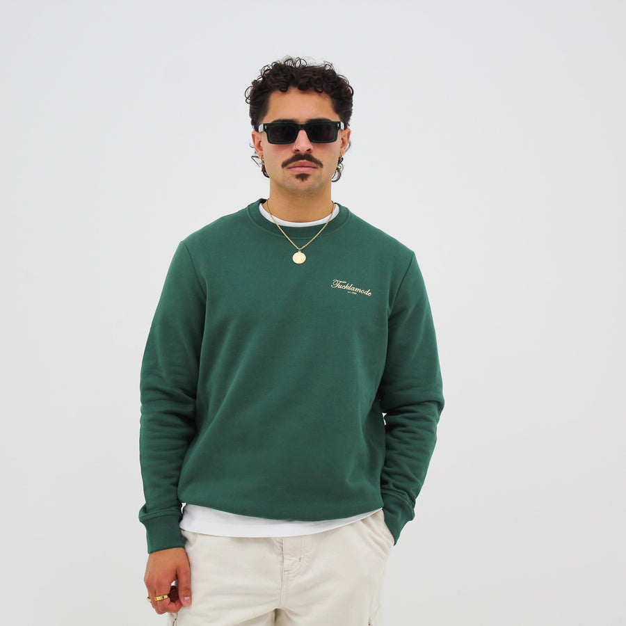 Script FLM Crewneck - Green