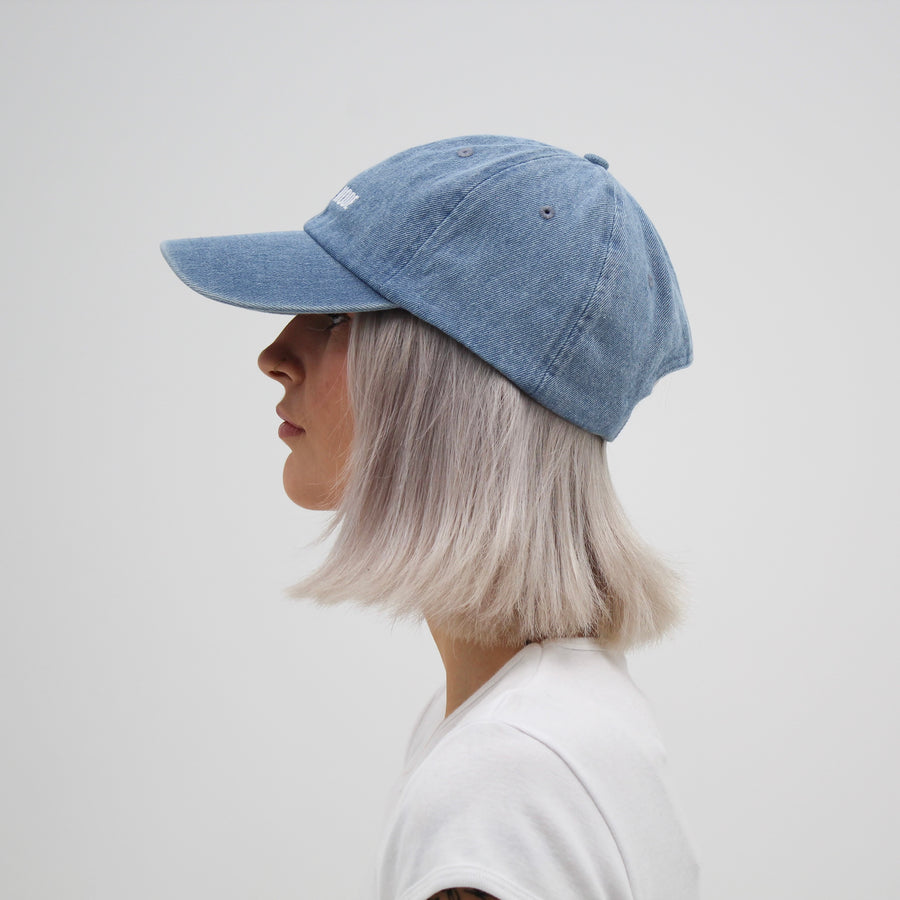 Denim FLM Cap - Light Blue