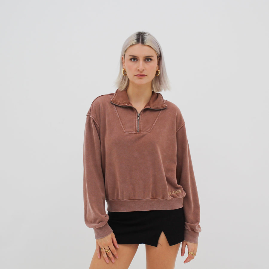 Women's quarter zip