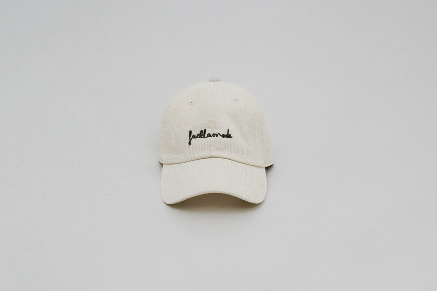 Corduroy cap - Off White