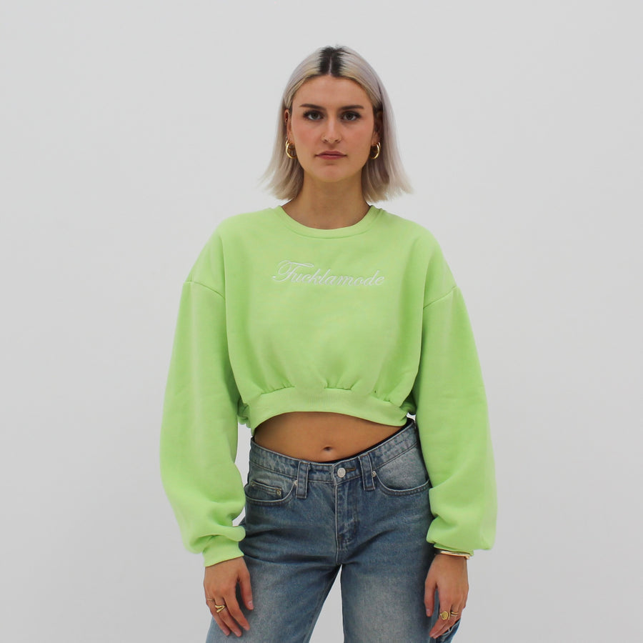 Oversize Women’s Script Crewneck