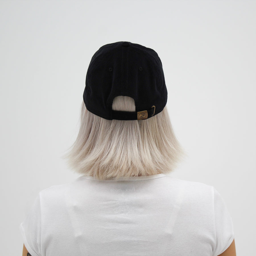 Corduroy Cap - Black