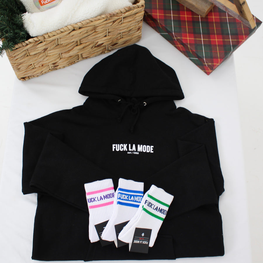 Classic Hoodie + 3 socks Gift Set