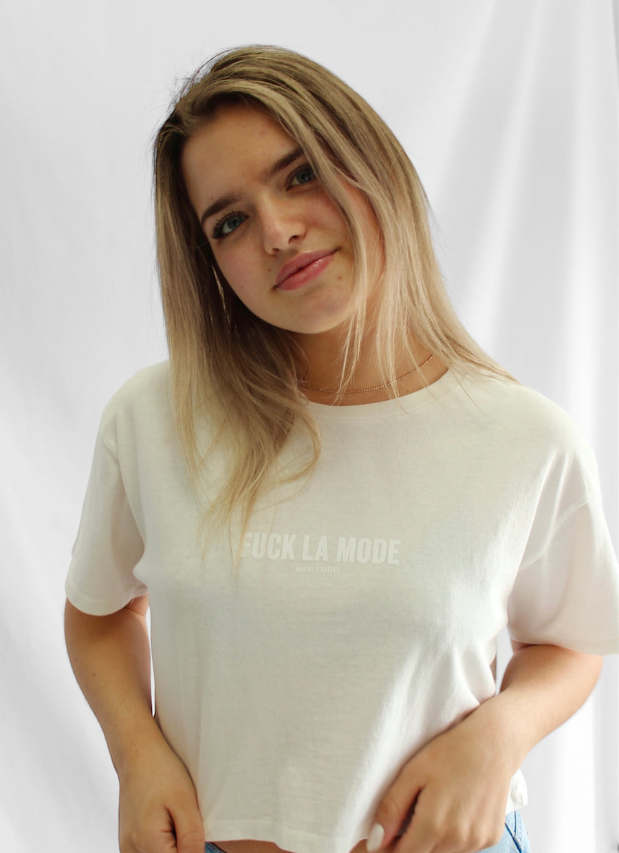 FLM Crop Tee