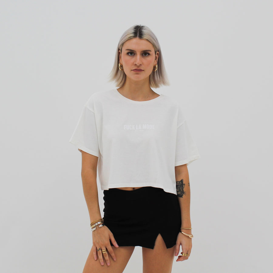 FLM Crop Tee