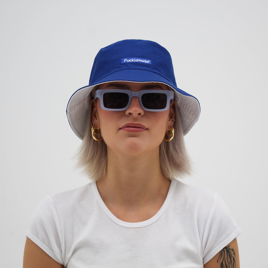 Reversible Bucket Hat - Royal Blue