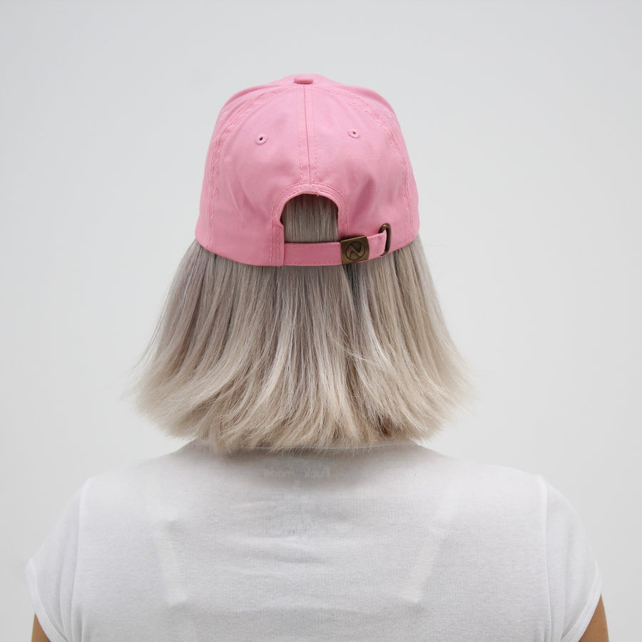 Smiley Face Cap - Pink