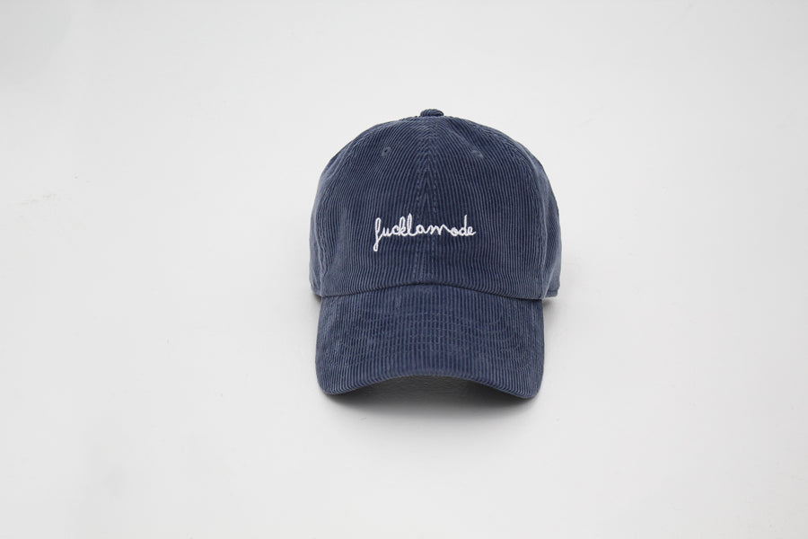 Corduroy Cap - Denim Blue