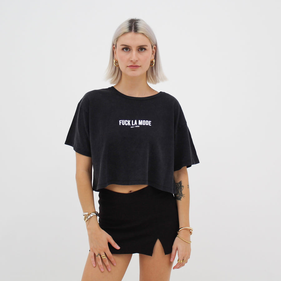 FLM Crop Tee