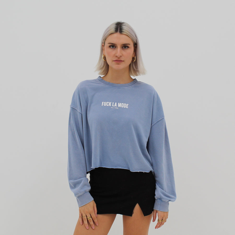 Long sleeve crop