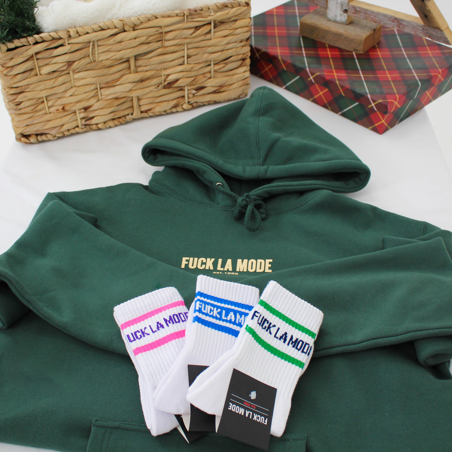 Classic Hoodie + 3 socks Gift Set