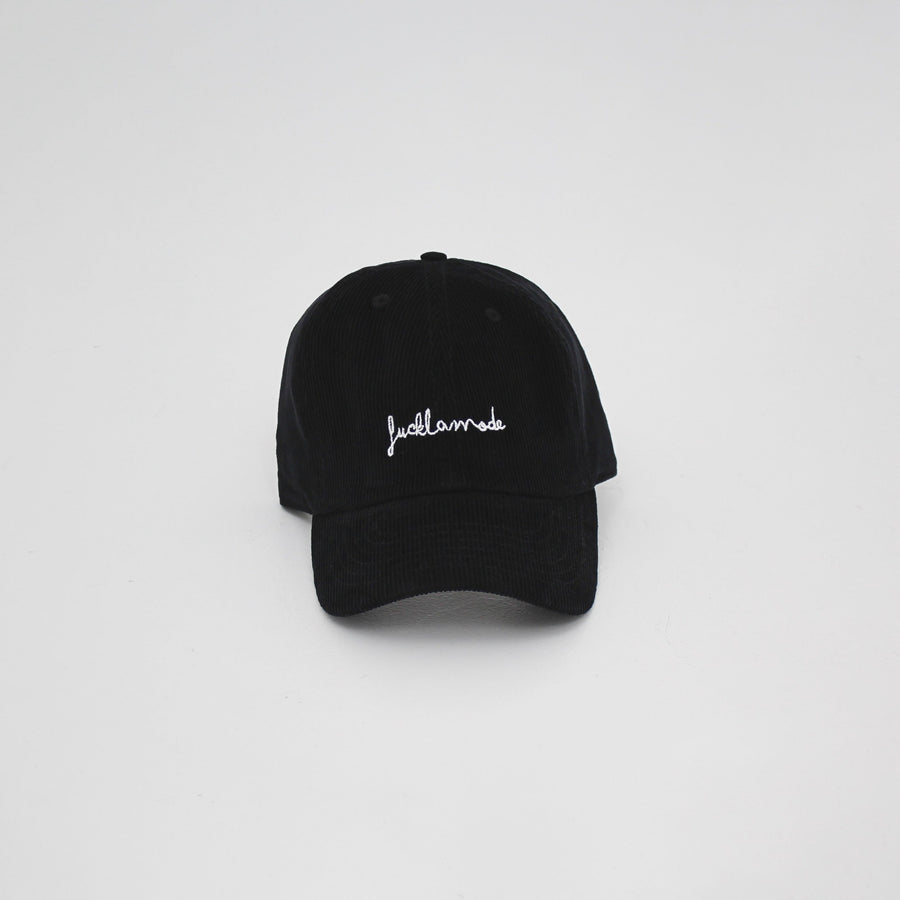 Corduroy Cap - Black