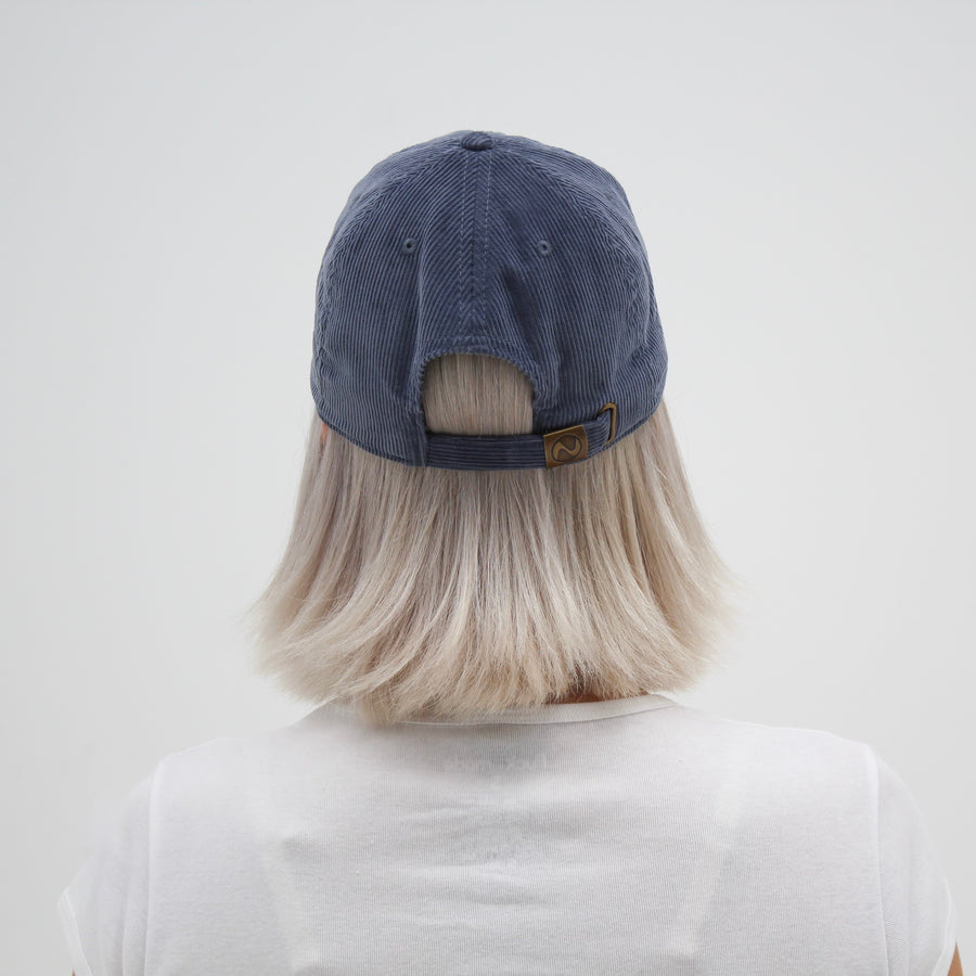 Corduroy Cap - Denim Blue