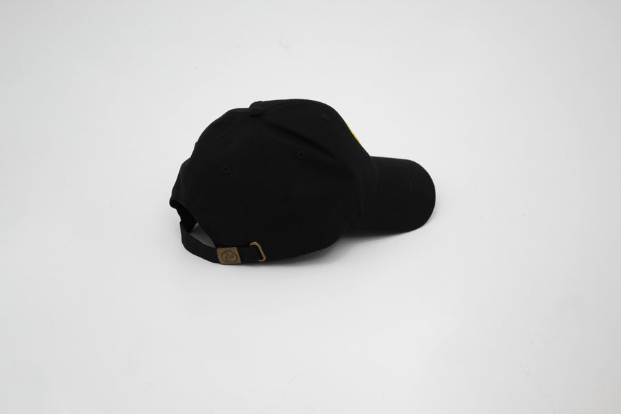 Smiley Face Cap - Black