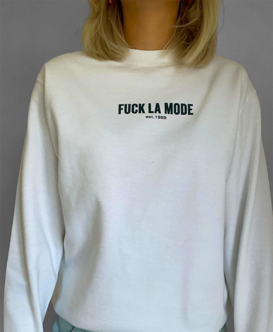 Classic Crewneck - White